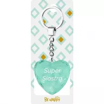 Be-Happy Gifts Brelok prezentowy Super Siostra