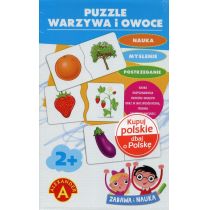 Puzzle Warzywa i Owoce Alexander