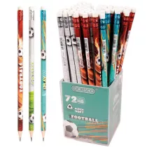 Cresco Owek trjktny HB z gumk football (72szt)