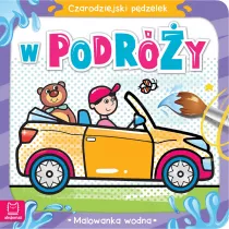 Czarodziejski pdzelek. W podry. Malowanka wodna