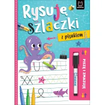 Pisz i zmazuj. Rysuj szlaczki z pisakiem