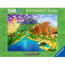 Puzzle 1500 el. World of Minecraft Ravensburger