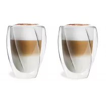 Vialli Design Zestaw szklanek z podwjn ciank Cristallo 25493 2 x 300 ml