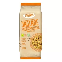 Frank&Oli Ciasteczka jaglane z orzechami + chia bez GMO 120 g