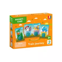 Puzzle Gra magnetyczna Podr pocigiem Dodo
