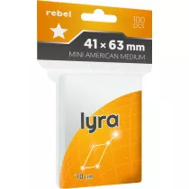 Koszulki na karty "Mini American Medium" Lyra Rebel