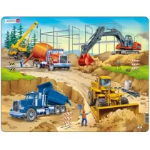 Puzzle 30 el. budowlane rozmiar M Larsen