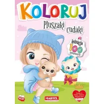 Pluszaki cudaki. Koloruj
