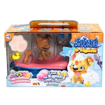 Brudaski w k�pieli piesek Corgi czarno-bia�y 5el