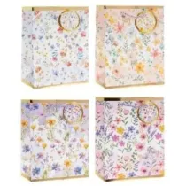 Rozette Torebka prezentowa 31x40x12cm Kwiaty MIX