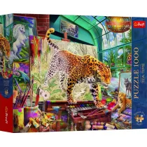 Puzzle 1000 Lamparty w pracowni malarskiej TREFL