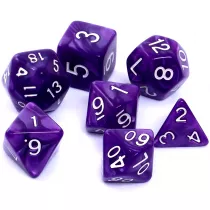 Komplet koci RPG - Perowe fioletowe Rebel