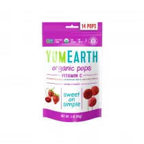 Yumearth Lizaki owocowe z wit. C wina, truskawka 85 g Bio