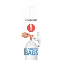 Brabantia Worki na mieci 5l rozmiar B 311741 20 szt.