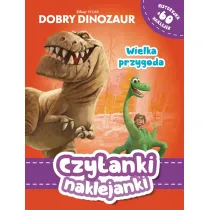 Czytanki naklejanki. Wielka przygoda. Disney Pixar Dobry dinozaur