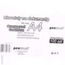 Penword Obwoluta A4 50 mic groszkowa 100szt