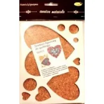 Galeria Hobby Szablon figurowy do quillingu serce 14.5x19cm