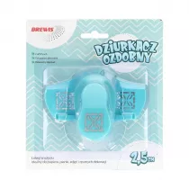 Brewis Dziurkacz ozdobny brzegowy - Rozeta 2,5cm