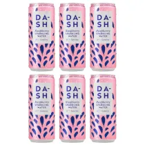 Da-sh Water Woda gazowana Malina zestaw 6 x 330 ml