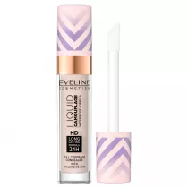 Eveline Cosmetics Liquid Camouflage HD wodoodporny korektor z kwasem hialuronowym 02 Light Vanilla 7.5 ml