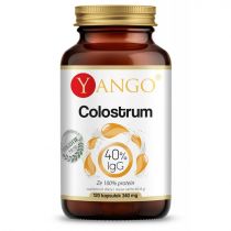 Yango Colostrum 40% IgG Suplement diety 120 kaps.