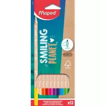 Maped Kredki Smiling Planet 12 szt.