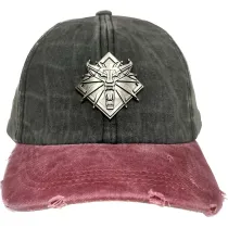 Czapka Baseball Vintage z daszkiem The Witcher 3
