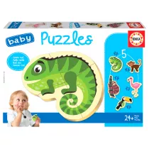 Puzzle 5w1 Zwierzta tropikalne Educa