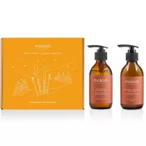 Mokosh Zestaw Energetyczna moc pomaraczy: lotion do ciaa, el do ciaa i doni Pomaracza z cynamonem 2 x 200 ml
