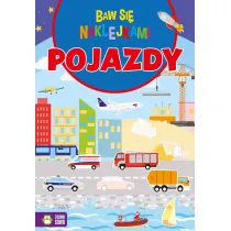 Baw si naklejkami. Pojazdy