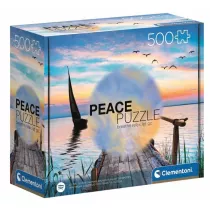 Puzzle 500 el. Collection Peaceful wind Clementoni