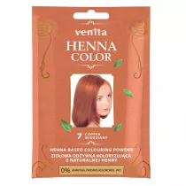 Venita Henna Color zioowa odywka koloryzujca z naturalnej henny 7 Miedziany 30 g