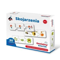 Skojarzenia puzzle 3 elementowe Askato