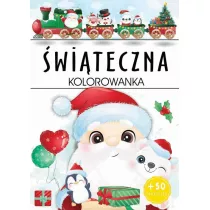 witeczna kolorowanka