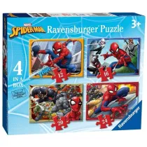 Puzzle 4w1 Spider-Man Ravensburger