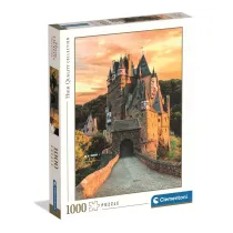 Puzzle 1000 Golden Hour at Eltz Castle Clementoni