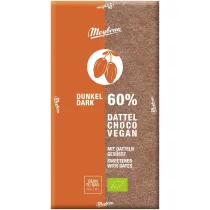 Meybona Tabliczka kakaowa 60 % s�odzona daktylami 80 g Bio