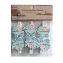 Galeria Hobby Klamerki ozdobne niemowl�ce 6 szt.