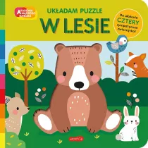 W lesie. Akademia mdrego dziecka. Ukadam puzzle