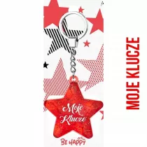 Be-Happy Gifts Brelok Gwiazdka Moje Klucze
