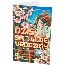 Yeku Karnet Urodziny Manga