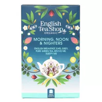 English Tea Shop Herbata Morning, Noon and Nighters, 5 smakw 20 x 1,95 g Bio