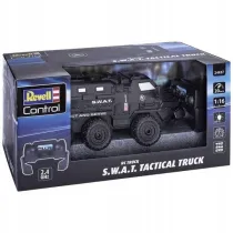 Zdalnie sterowany Truck S.W.A.T. Tactical Truck Revell-Carrera