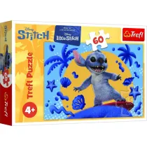 Puzzle 60 Dzie ze Stitchem TREFL
