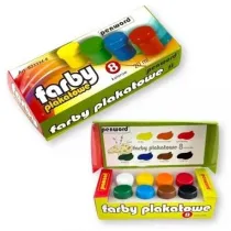 Penword Farby plakatowe 8 kolor�w
