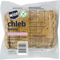 Wiso Chleb ciemny krojony 250 g