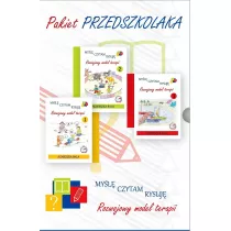 Pakiet przedszkolaka. Myl, czytam, rysuj. Poznajemy model terapii. Tomy 1-3