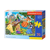 Puzzle 70 el. Princesses in Garden Castorland