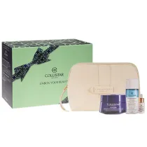 Collistar Zestaw Rewitalizuj�cy krem do twarzy + P�yn do demakija�u Mini + Fluid ochronny SPF50 + Kosmetyczka 50 ml + 35 ml + 5 ml