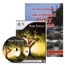 Zestaw Ksika Jak stosowa runy na co dzie + Film DVD